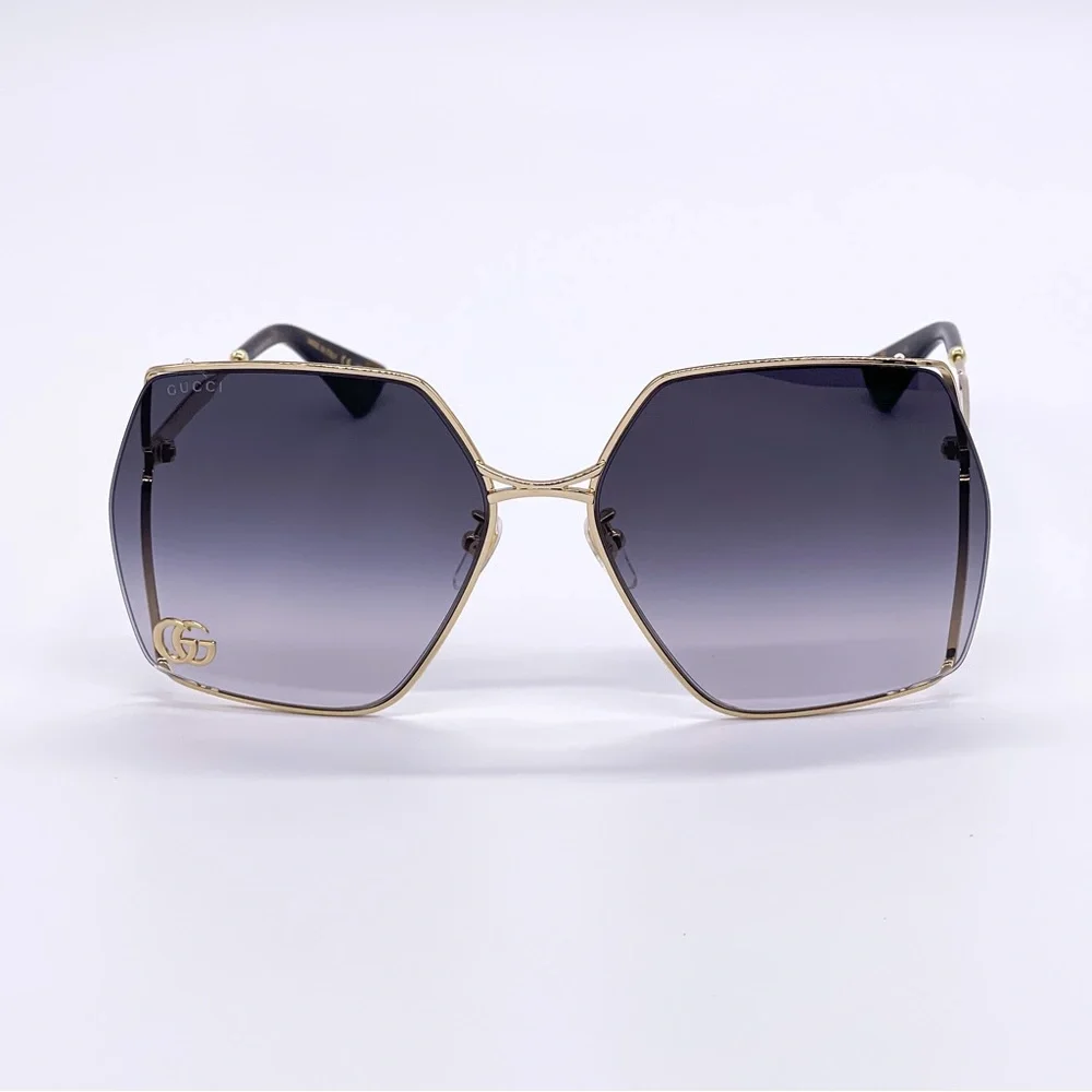 NEW GUCCI GG0817S 006 SQUARE WOMEN SUNGLASSES GUCCI GG0817S - Picture 3 of 10